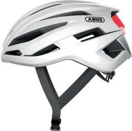 Abus StormChaser Race Helm Weiß