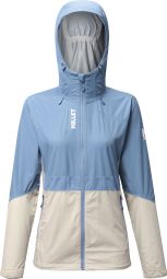 Women's Millet Fitz Roy waterproof jacket Blue/Beige