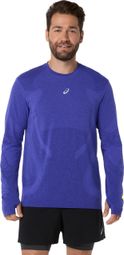 Asics Road Seamless Langmouwen Shirt Paars Heren