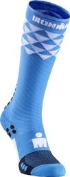 Compressport Recovery Socks IronMan Dazzle Blau