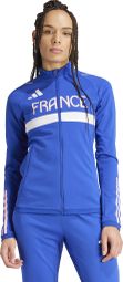 Veste d'entrainement adidas Training Team France Bleu Femme
