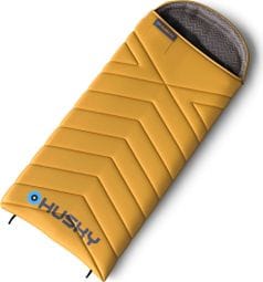 Housse de couchage Husky blanket Gizmo 2024 -5°C Moutarde 220 x 90 cm-jaune avec gris