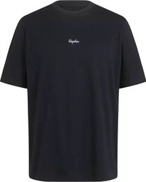 Maglietta Rapha in cotone, modello Regular, nera, da uomo