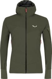 Giacca Softshell Uomo Salewa Agner Durastretch Green