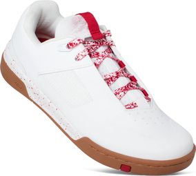 Zapatillas MTB Crankbrothers Mallet Lace Limited Edition Splatter Blanco/Rojo