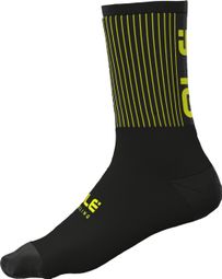 Chaussettes Hiver Unisexe Alé Fence Noir/Jaune Fluo