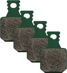 4er-Set Magura MDP 8 Green-Bremsbeläge für MT-4-Kolben-Bremsen