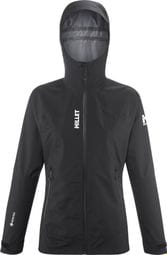 Wasserdichte Jacke für Damen Millet Seneca Gore-Tex 3L Schwarz