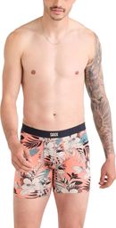 Boxer da uomo Saxx Vibe Xtra Fly Hibiscus Jungle Coral