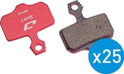 Jagwire Bulk Box Disc Brake Pads for Avid DB / Elixir / XX / Sram DB Level (x25)