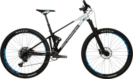 Mondraker Raze Full-Suspension-Mountainbike, Sram 12V, 29 Zoll, Schwarz-Weiß, T.S. 163/1710 cm – Generalüberholtes Produkt
