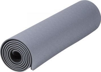 Tapis de Yoga - pilates - en TPE - double face bicolor de 180cm x 60cm x 0 6cm - Couleur : GRIS