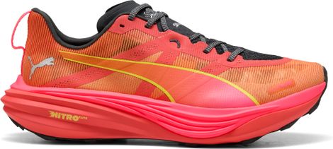 Chaussures Trail Puma Deviate Nitro Elite Trail Rouge Homme