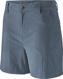 Patagonia Quandary Shorts Damen Wandershorts 5' Blau