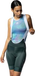 Culotte largo con tirantes Alé Magic Colour para mujer Verde