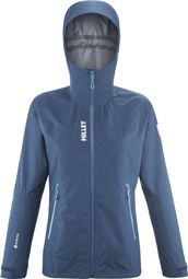 Veste Imperméable Femme Millet Seneca Gore-Tex 3L Bleu