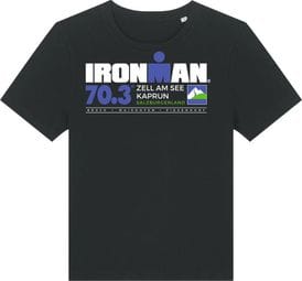 Dames Ironman 70.3 Zell Am See Zwart Korte Mouw T-Shirt