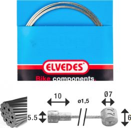 Elvedes Brake Cable Ø 1,5mm 2350 mm (x19)