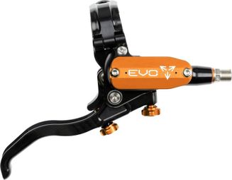 Hope Tech 4 EVO volledig rechte hoofdremcilinder zwart/oranje