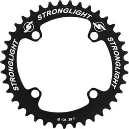 PLATEAU BMX 4BRA D.104 STRONGLIGHT 39DTS MONO NOIR (POUR CHAINE 1-2 x 3-32)