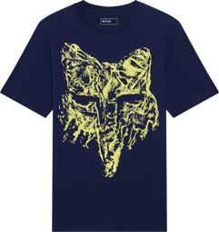Fox HD Print T-Shirt, Blue, Kids'