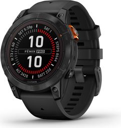 Montre de Sport Garmin fēnix 7 Pro Solar Edition Gris Slate Noir