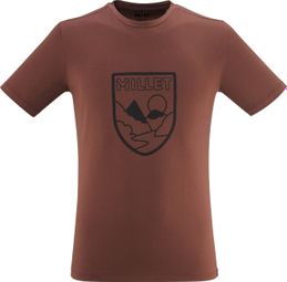 Millet Cimai Print T-Shirt Brown