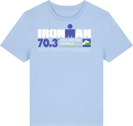 T-Shirt Manches Courtes Ironman 70.3 Zell Am See Bleu Ciel Femme