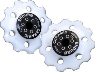 Roulette de dérailleur Bearings Jockey wheel set XD-15-SRAM 9 10 or 11 Speed-White