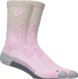 Calzini Asics Performance Run Crew rosa/arancione