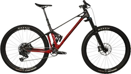 Mountain bike full-suspension Mondraker Foxy Carbon R Sram GX AXS Eagle 12V 29'' Rosso Grigio Carbonio 2022 T.M 168/180 cm - Prodotto ricondizionato