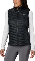 Doudoune sans Manche Columbia Powder Pass Vest Noir Femme