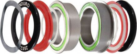 Enduro Bearings Press In BB86/92 Tretlagergehäuse für DUB Silber