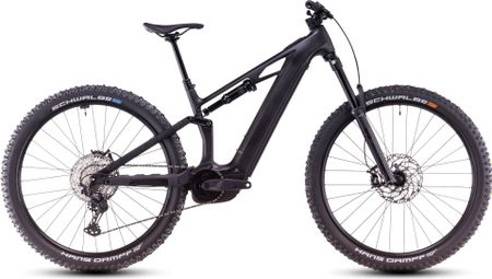 VTT Électrique Tout-Suspendu Cube Stereo Hybrid One44 HPC Race 800 Shimano Deore XT 12V 800 Wh 27.5'' Noir Blackline 2025