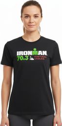 Dames Ironman 70.3 Portugal-Cascais Zwart Korte Mouw T-Shirt