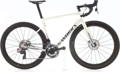 Produit reconditionné · Specialized Tarmac S-Works AXS 12V · Blanc / Vélo de route | Très bon état