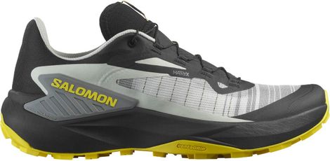 Salomon Genesis Black/Yellow Men's Trail Running Shoes