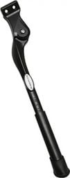 BEQUILLE VELO LATERALE ARRIERE NEWTON 24-29'' NOIRE REGLABLE FIXATION 2 VIS SUR BASE ENTRAXE 18mm