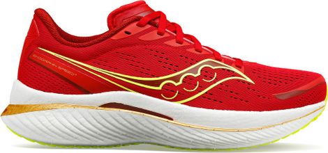 Chaussures de Running Saucony Endorphin Speed 3 Rouge Jaune