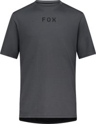 Fox Ranger Wordmark kortemouwenshirt donkergrijs voor heren