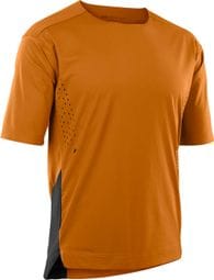 ION Scrub AMP BAT MTB jersey met korte mouwen Oranje Heren