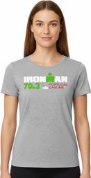Dames Ironman 70.3 Portugal-Cascais Grijs Korte Mouw T-Shirt