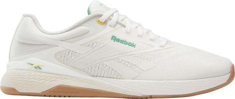 Reebok Nano X5 Training Shoes White/Green Unisex