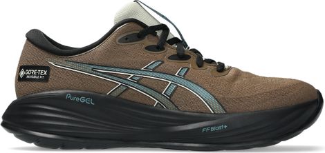 Asics Gel-Cumulus 27 GTX Running Shoes for Men, Brown/Black