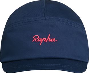 Unisex Rapha Logo Cap Marineblau/Pink