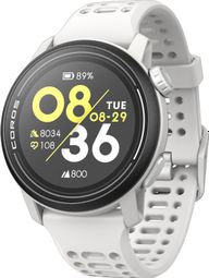 Reloj GPS Coros Pace 3 Correa de silicona blanca