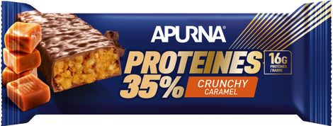 APURNA Barre Crunchy Hyperprotéinée Caramel 45g