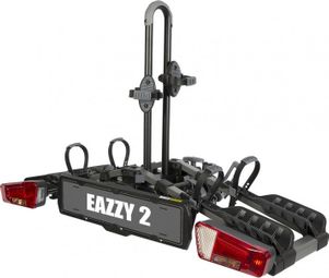 Buzz Rack Eazzy 2 Towbar Bike Rack 13 Pins - 2 Bikes Black 