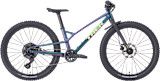 VTT Enfant Rigide Trek Wahoo 24 Trail Microshift 9V 24'' Irisé Vert 