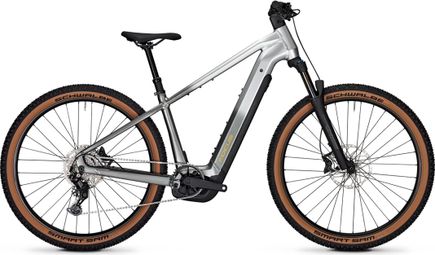Bicicleta eléctrica de montaña Focus Jarifa² 6.7 Shimano Cues 9V 600Wh 29'' Plata/Gris 2026 Semirrígida